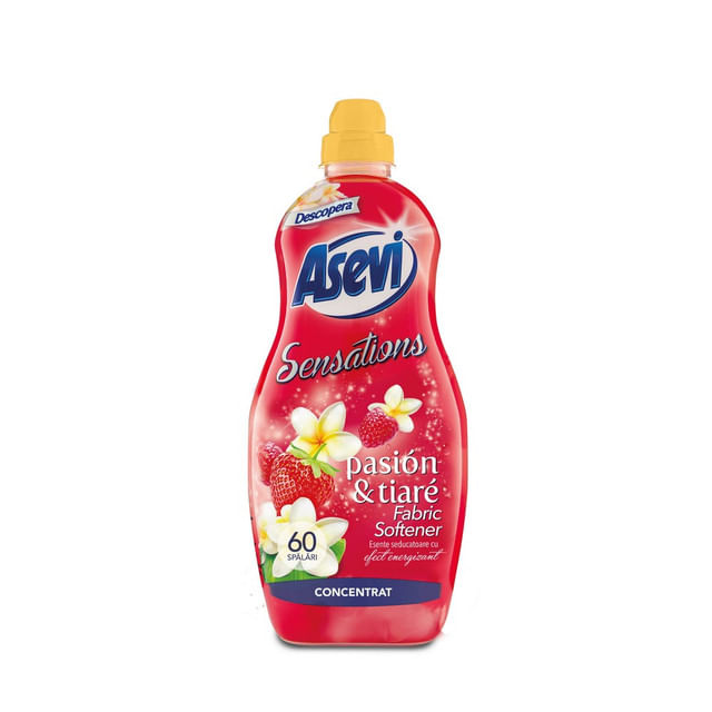 Balsam de rufe Asevi Sensations Pasion, 1.44 l, 60 spalari