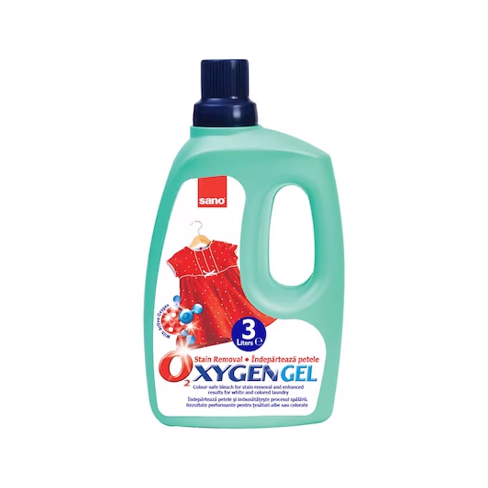 Solutie pentru indepartarea petelor Sano Oxygen, 3 l