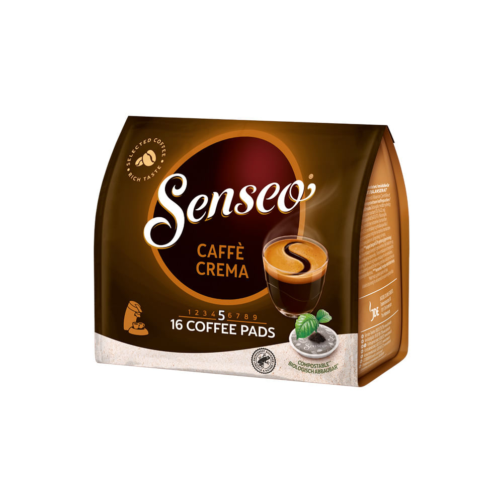 Paduri cafea Senseo Caffe Crema, 16 paduri