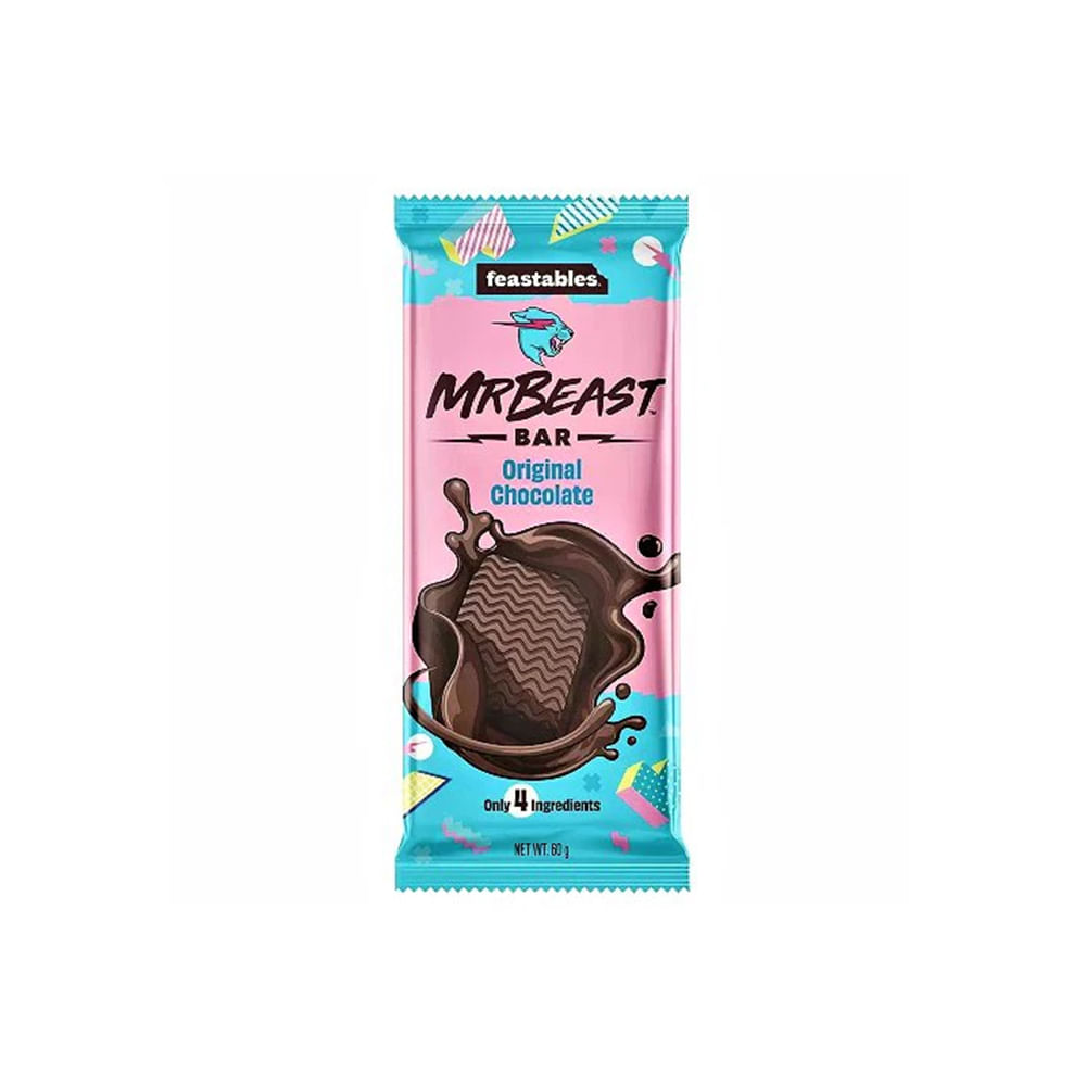 Ciocolata Mr. Beast Original Chocolate Bar, 60 g