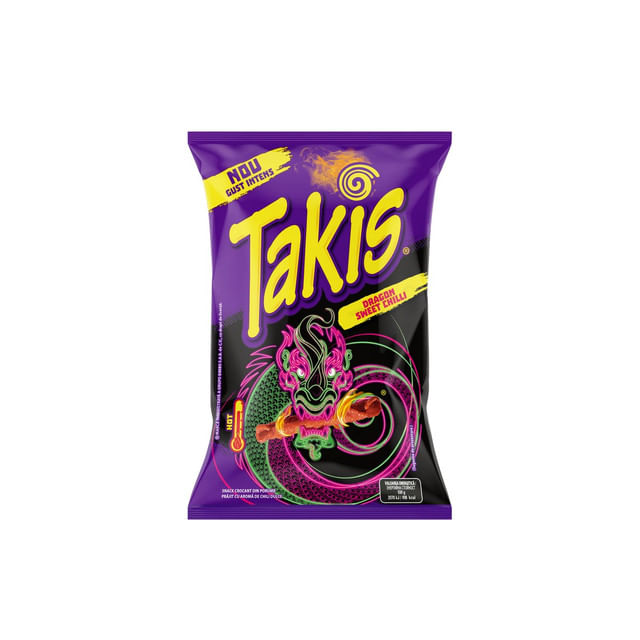 Tortilla chips Takis Dragon Sweet Chili, 90 g