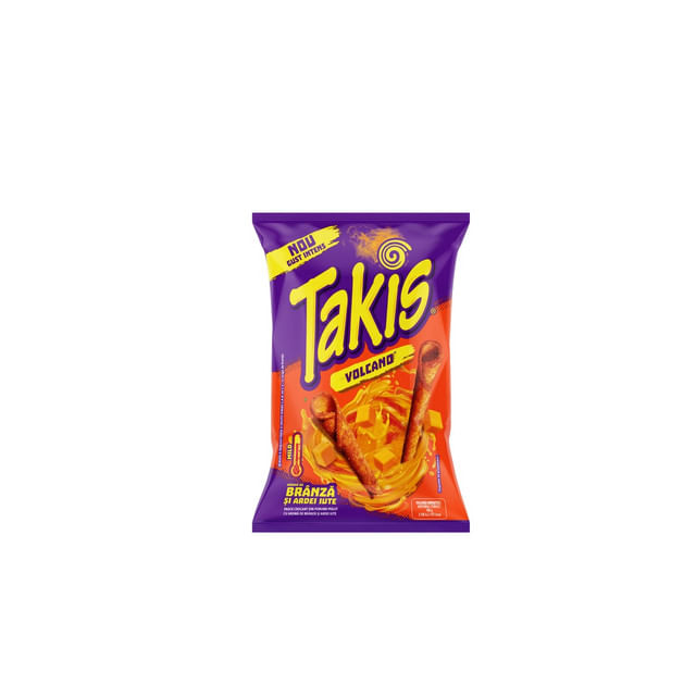 Tortilla chips Takis Queso Volcano, 55 g