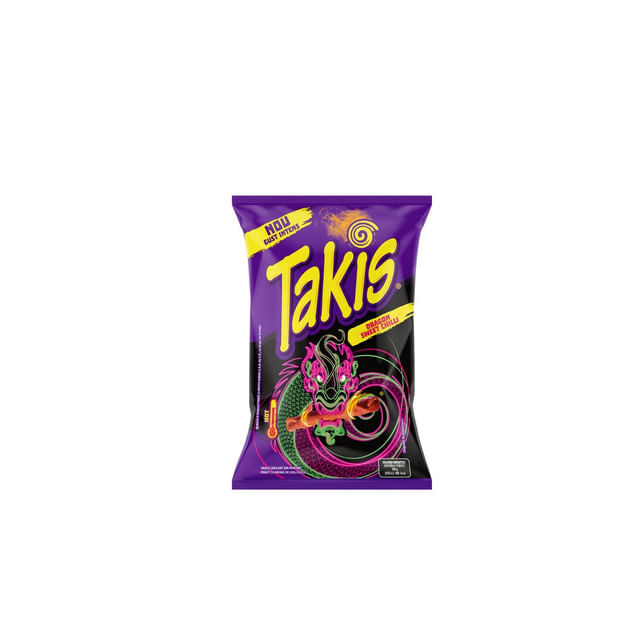 Tortilla chips Takis Dragon Sweet Chili, 55 g