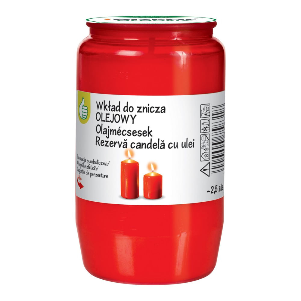 Rezerva candela cu ulei, ardere 2.5 zile