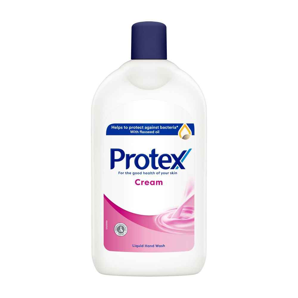 Rezerva de sapun lichid cu ingredient natural antibacterian Protex Cream, 700ml