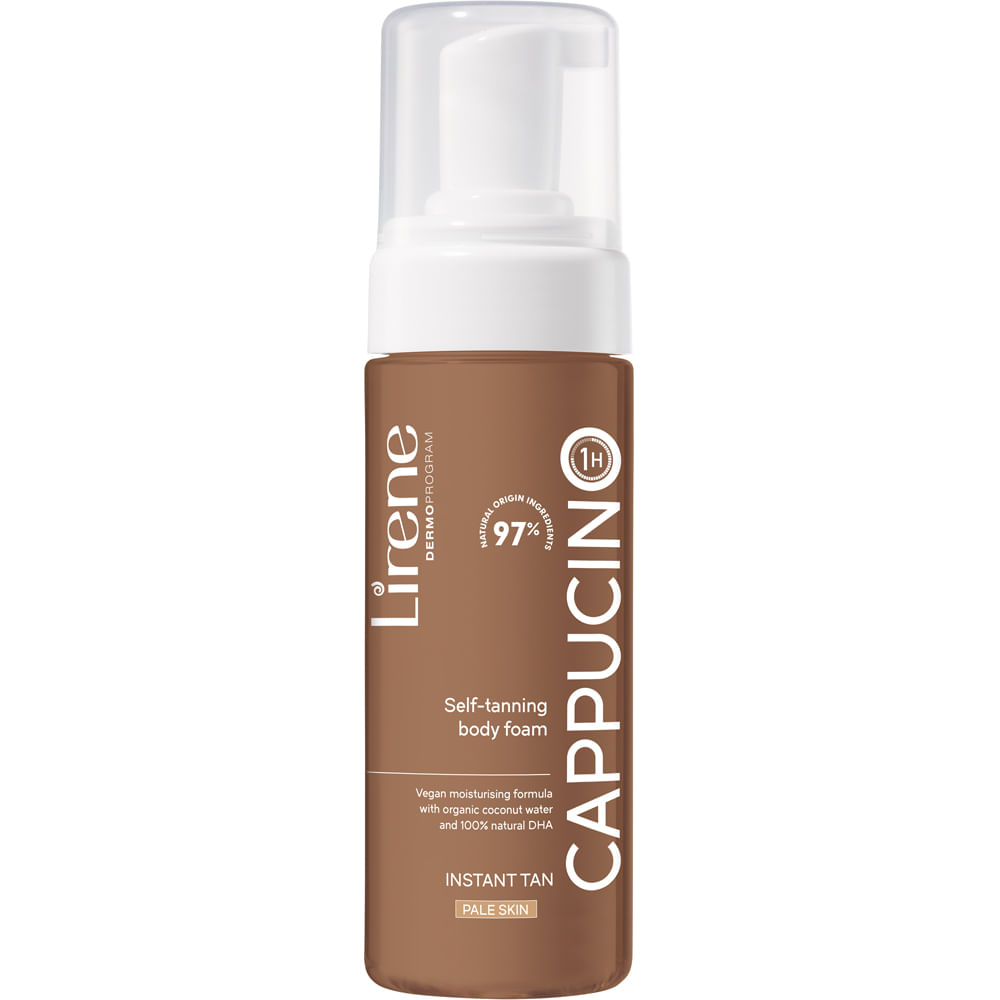 Spuma autobronzanta Lirene Cappuccino, 150 ml