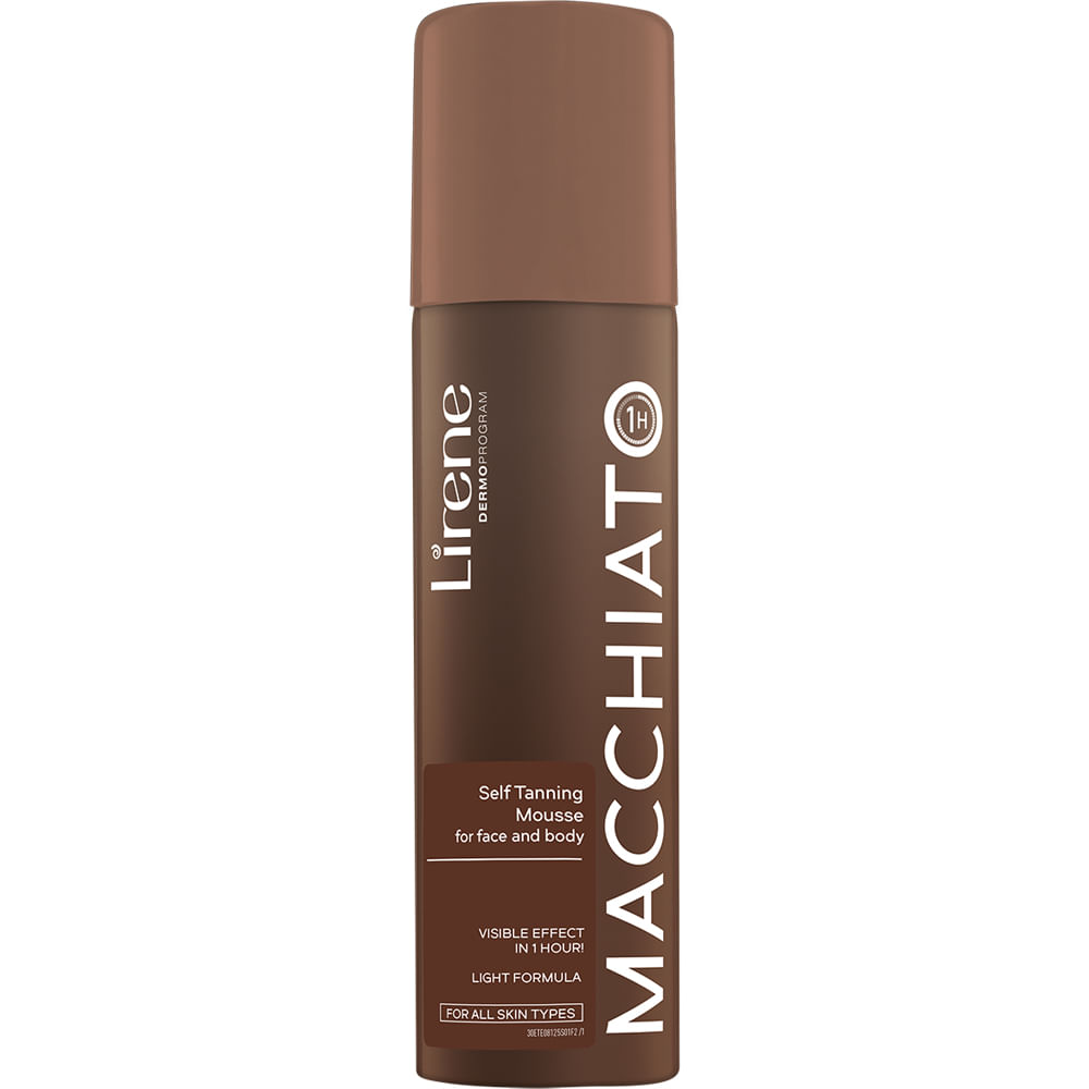 Spuma autobronzanta Lirene Macchiato, 150 ml