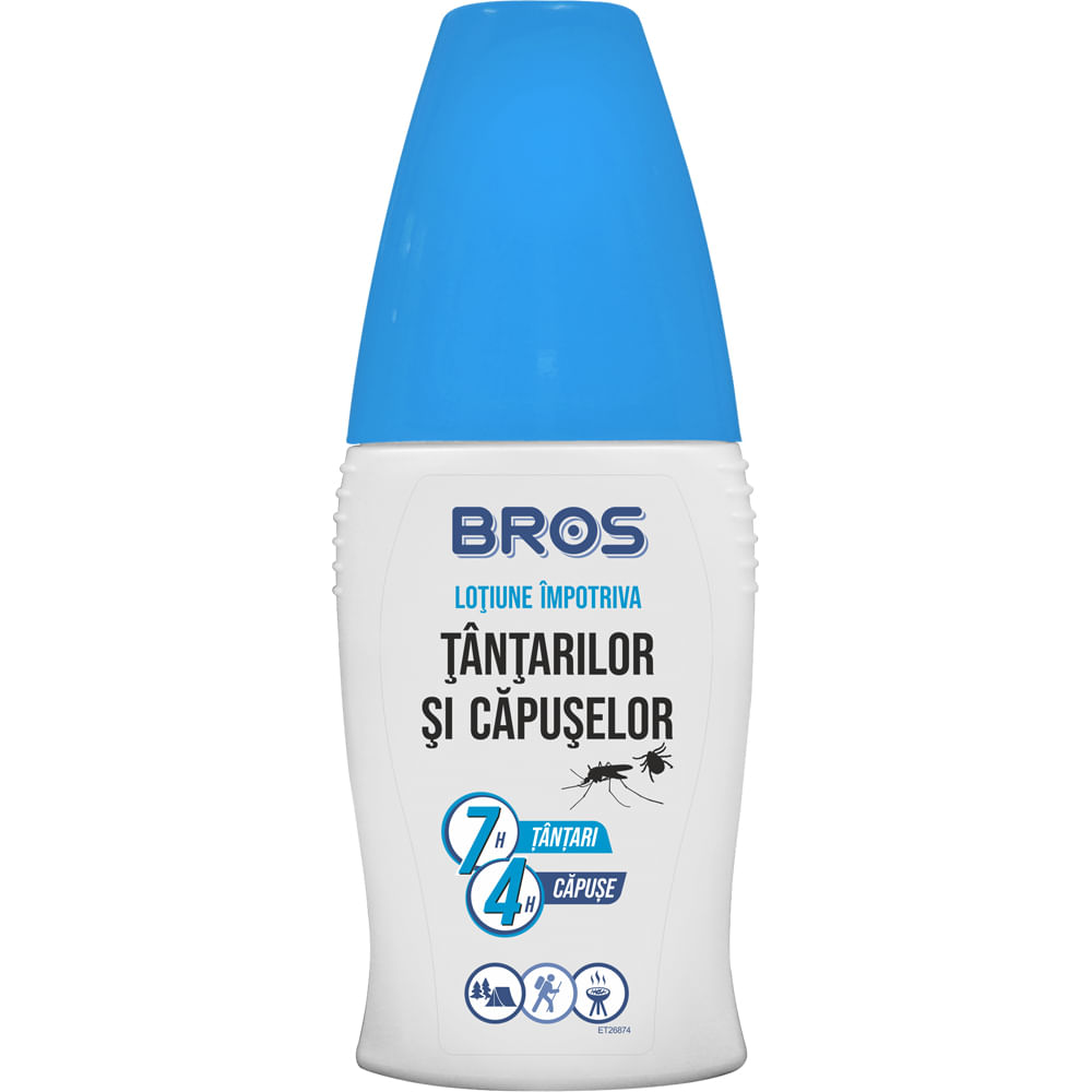 Spray impotriva tantarilor si capuselor Bros, 50 ml