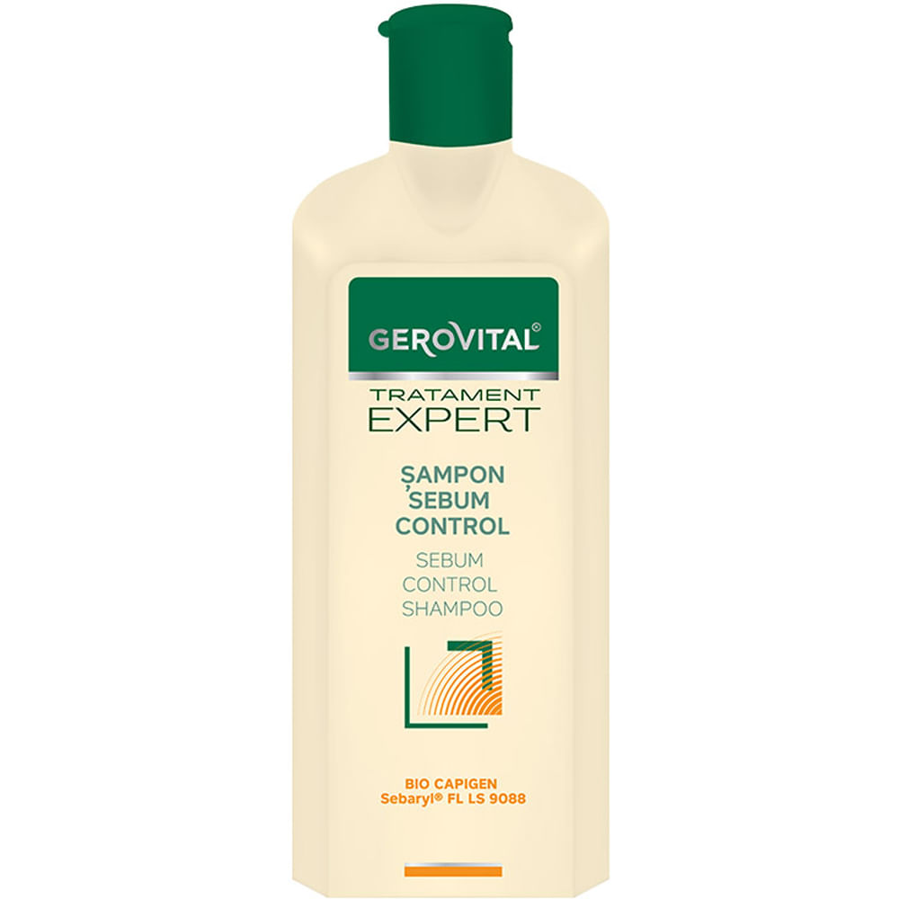 Sampon sebum control tratament Gerovital Expert, 250 ml