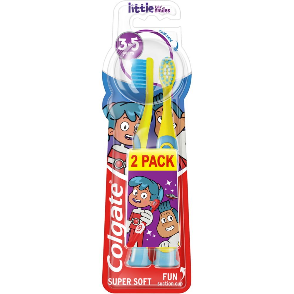 Periuta de dinti Colgate Little Kids' Smiles, 2 bucati