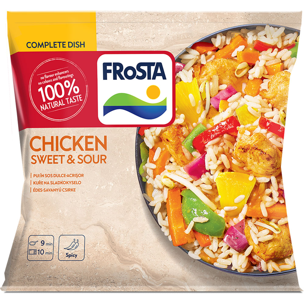 Pui in sos dulce acrisor Frosta, 450 g