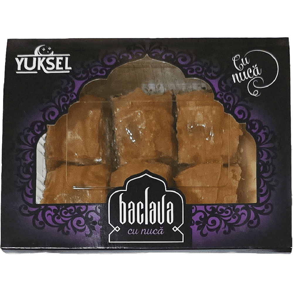 Baclava cu nuca Yuksel, 250 g