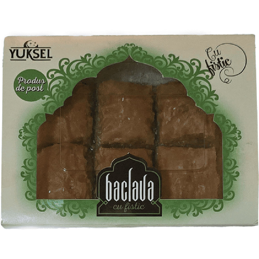 Baclava cu fistic Yuksel, 250 g