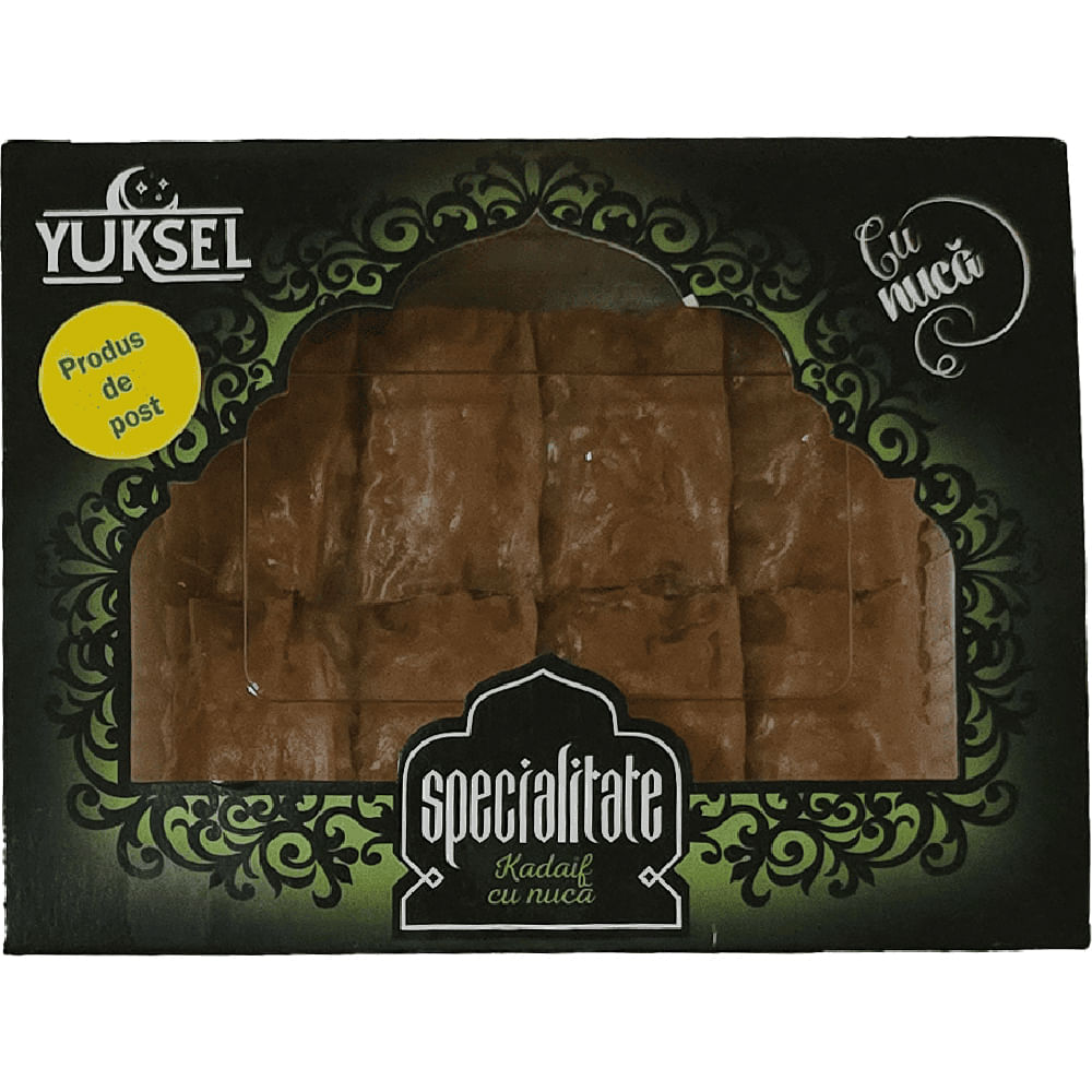 Baclava cu kadaif si nuca Yuksel, 250 g