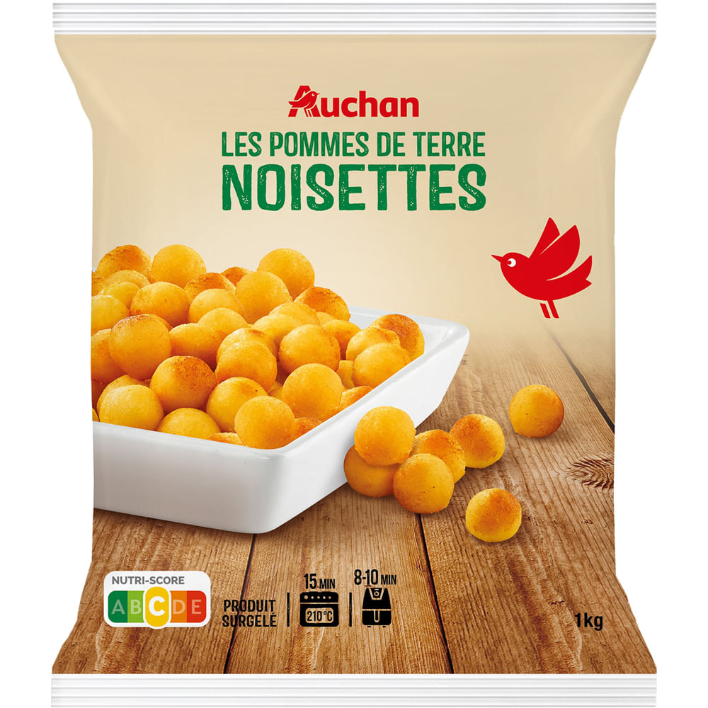 Bulete din cartofi Auchan, 1 kg