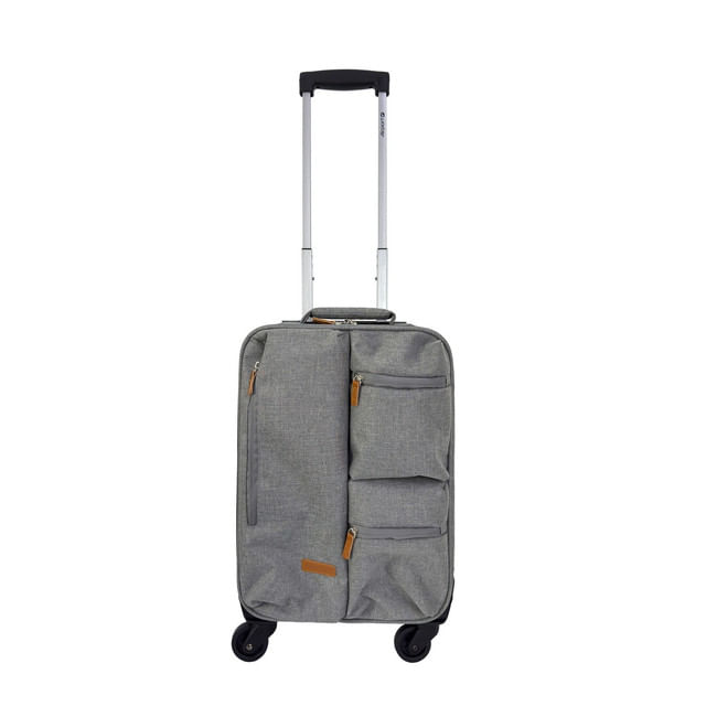 Troler Airport Soft Expander, S, 30 x 50 x 19 cm, gi