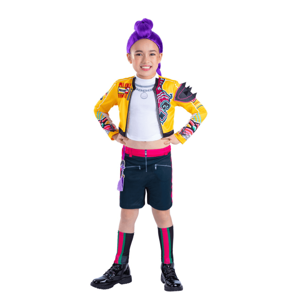 Costum de carnaval K-Pop Demon Hunters - Rumi, M (9-10 ani/max 140 cm)