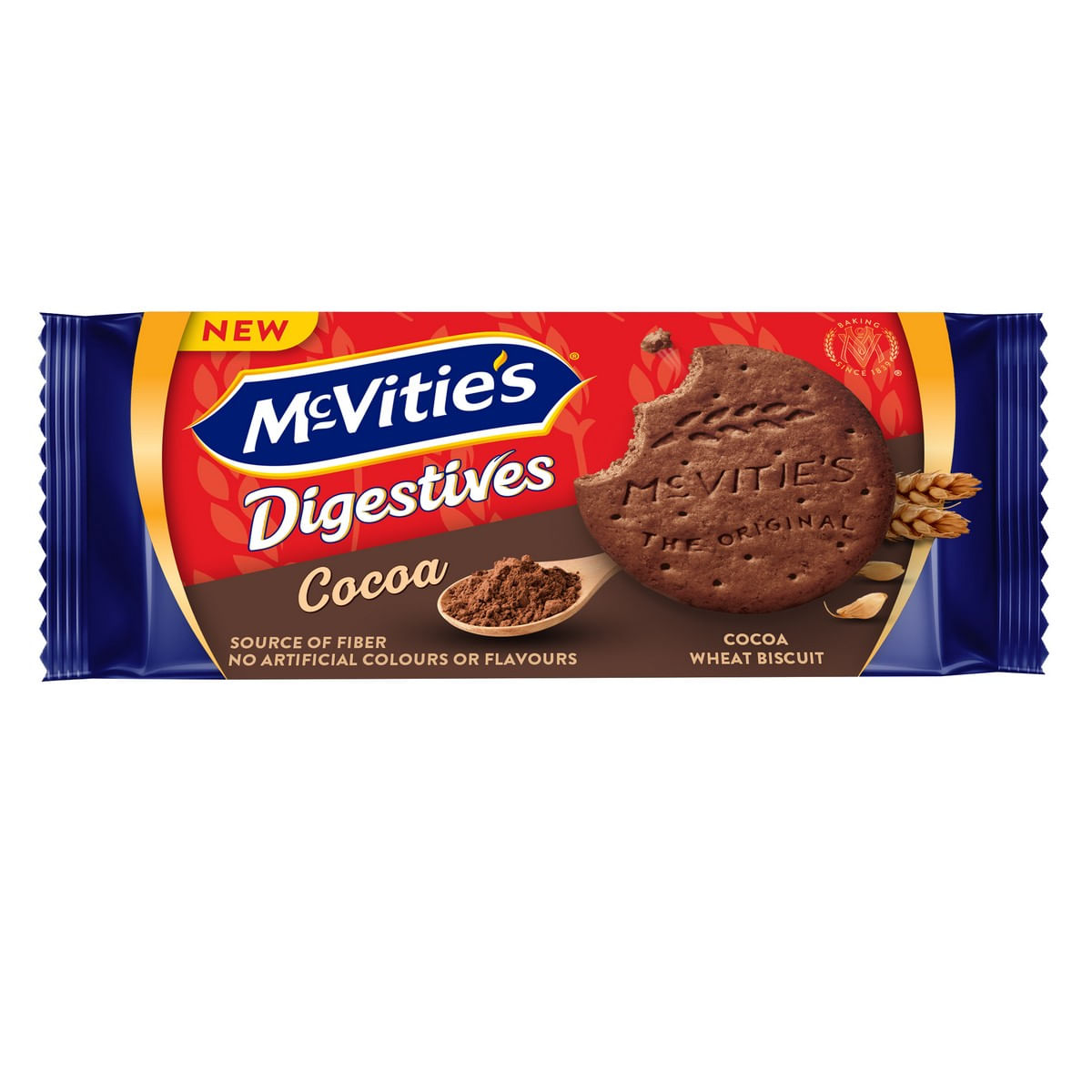 Biscuiti digestivi cu cacao McVitie's, 133 g