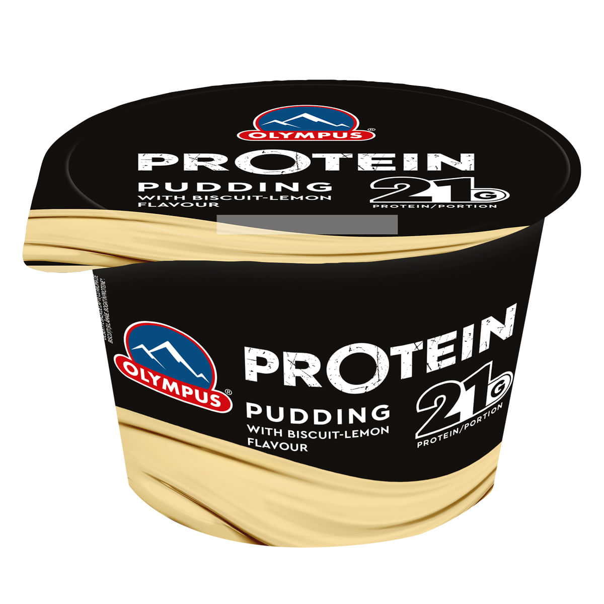 Budinca proteica cu aroma de lamaie si biscuiti Olympus High Protein, 200 g