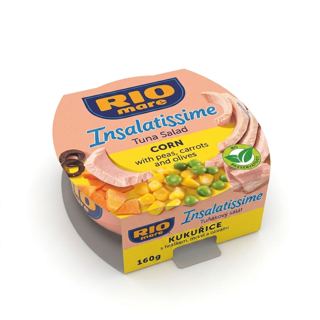 Salata de ton cu porumb Rio Mare, 160 g