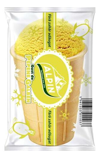 Inghetata la vafa cu pepene galben Alpin, 100 ml
