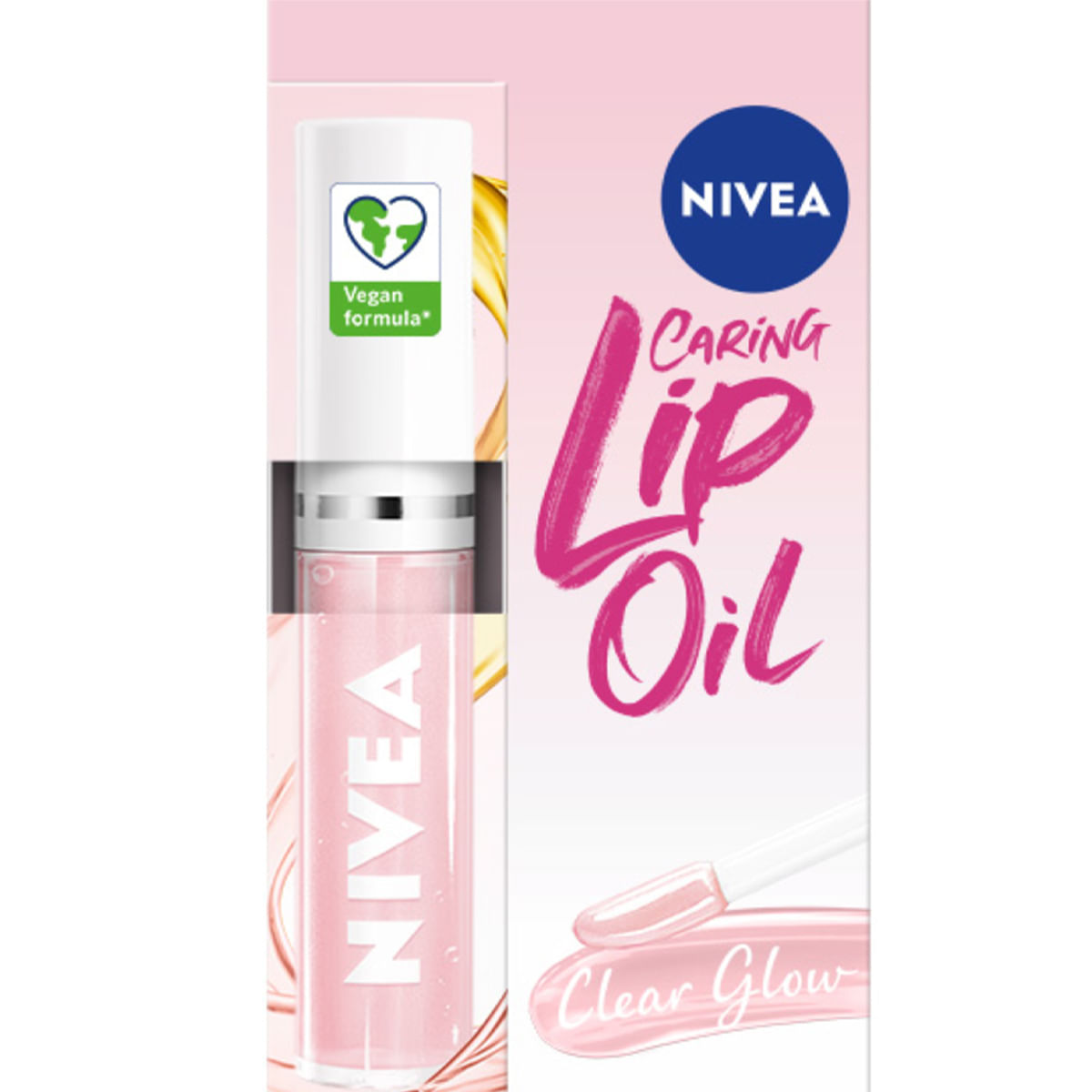 Ulei pentru buze Nivea Lip Oil Clear Glow, 5.5 ml