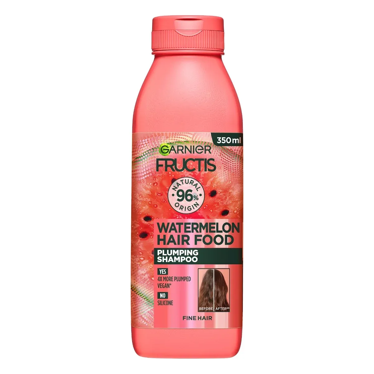 Sampon revitalizant Garnier Pepene verde, 350 ml