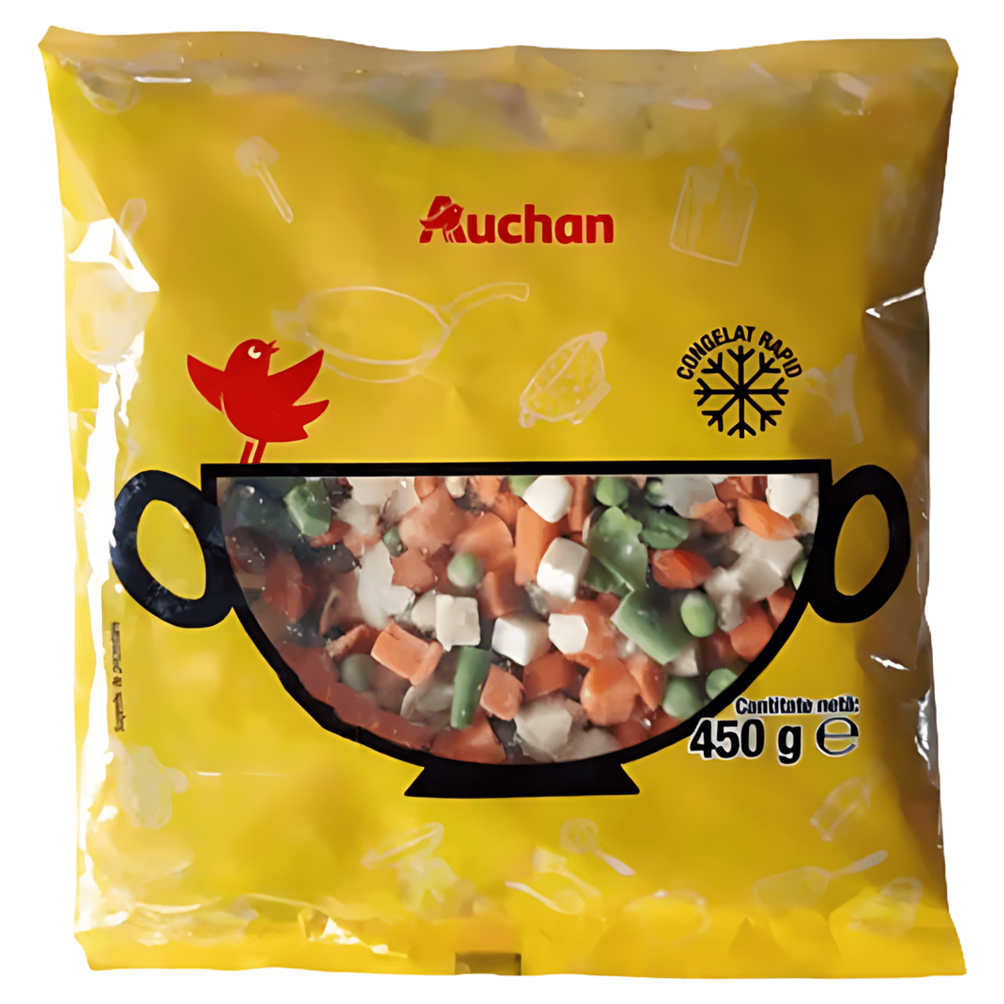 Amestec legume pentru ciorba de vacuta Auchan, 450 g
