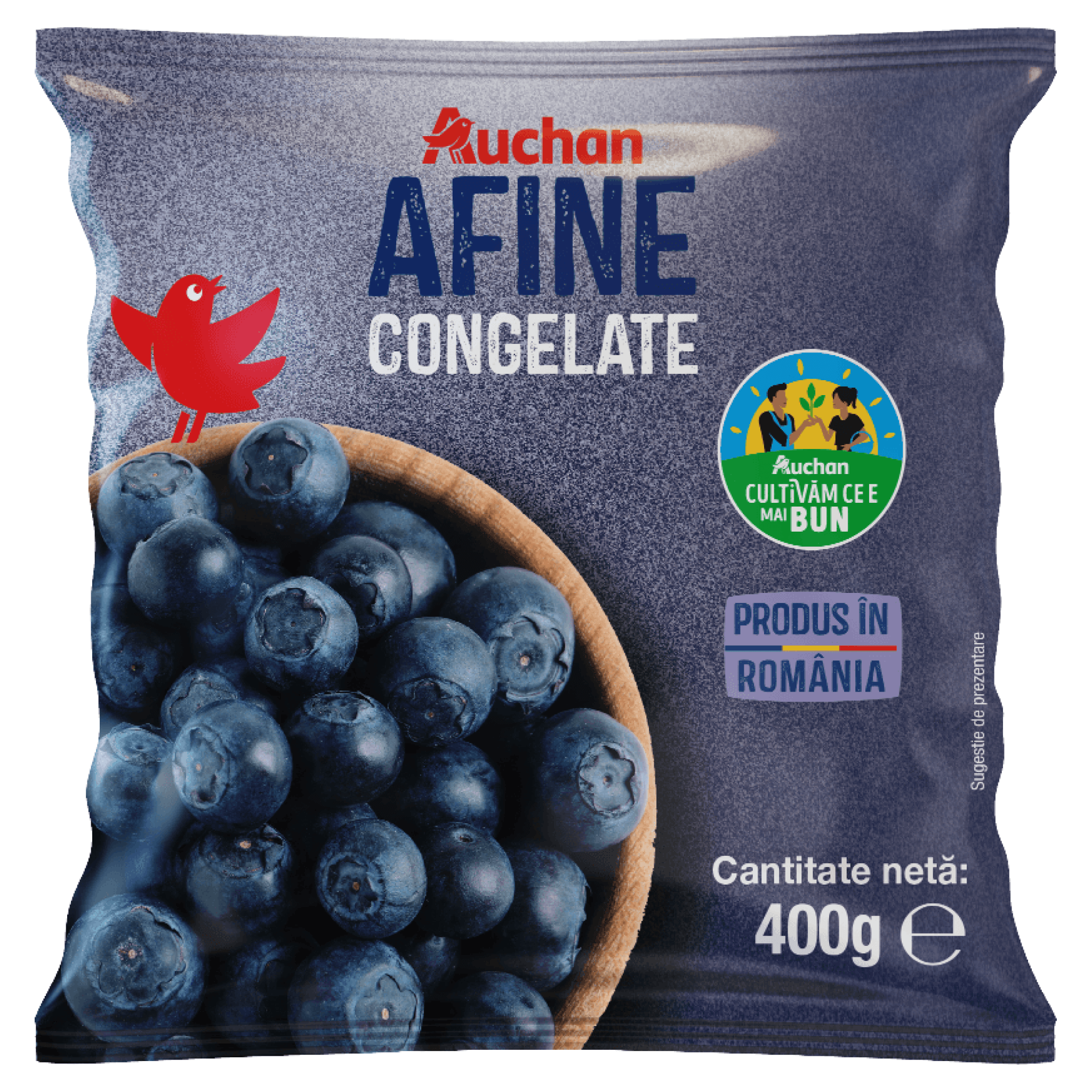 Afine congelate filiera Auchan, 400g