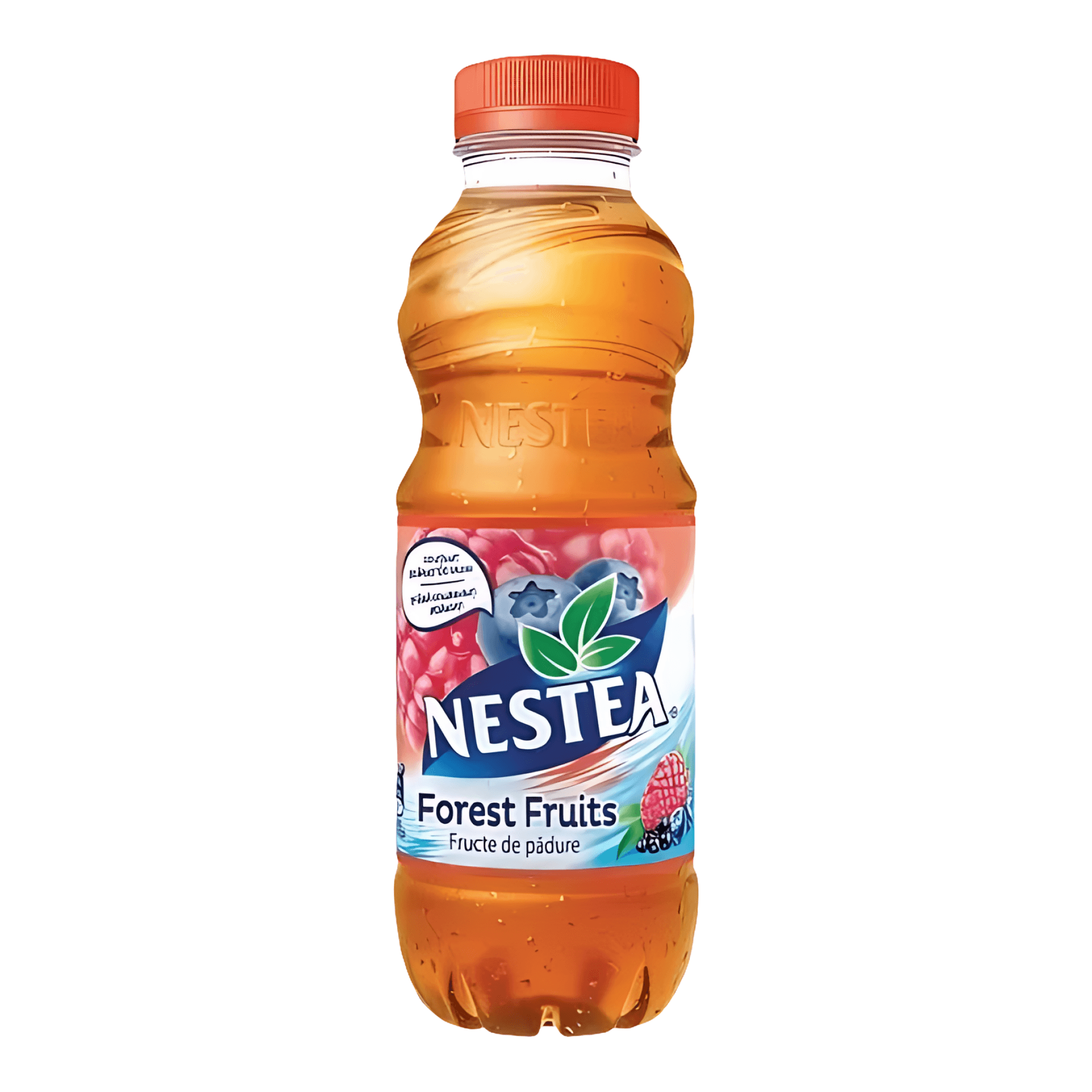 Bautura necarbogazoasa cu extract de ceai negru si aroma de fructe de padure Nestea, 0.5 l