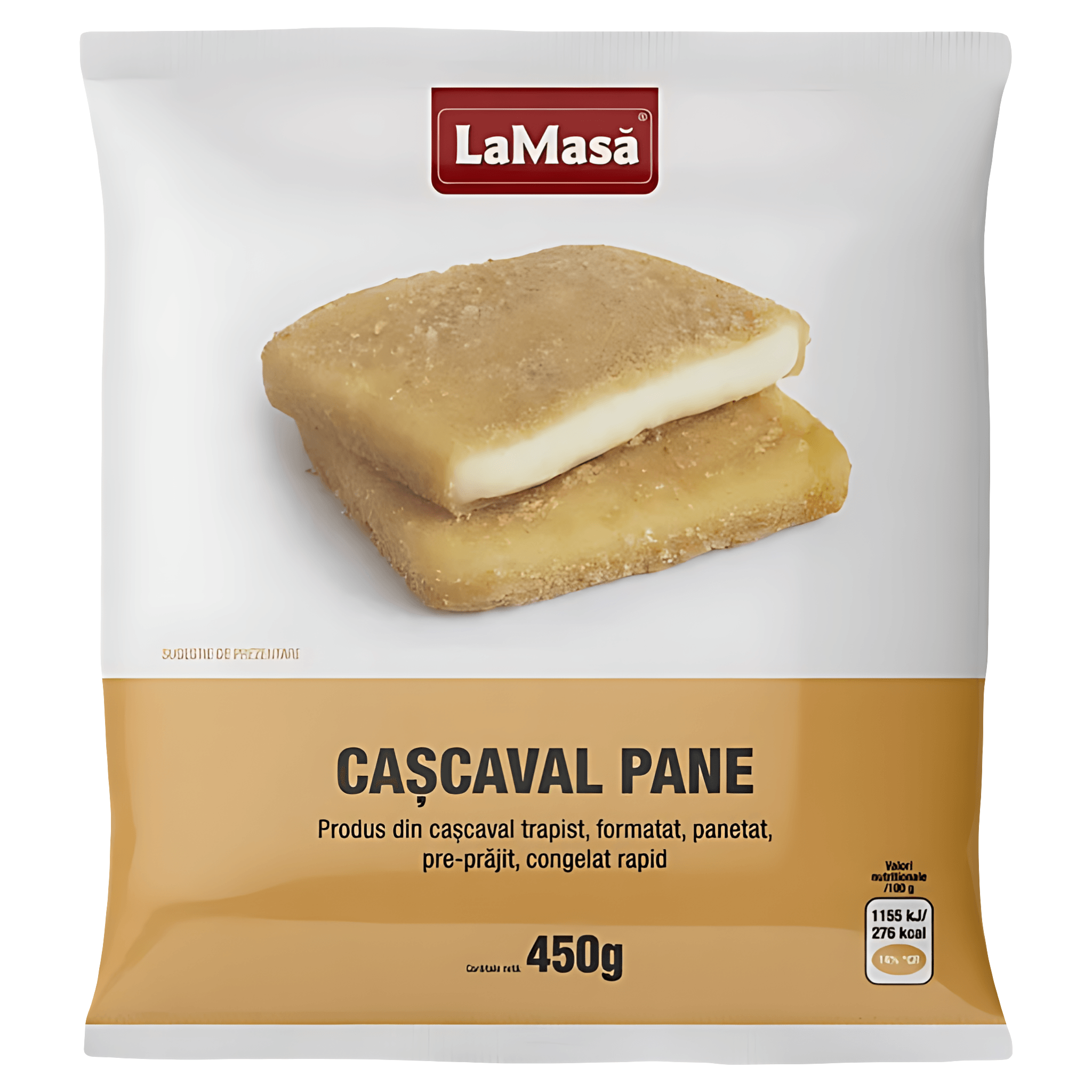 Cascaval pane LaMasa, 450 g