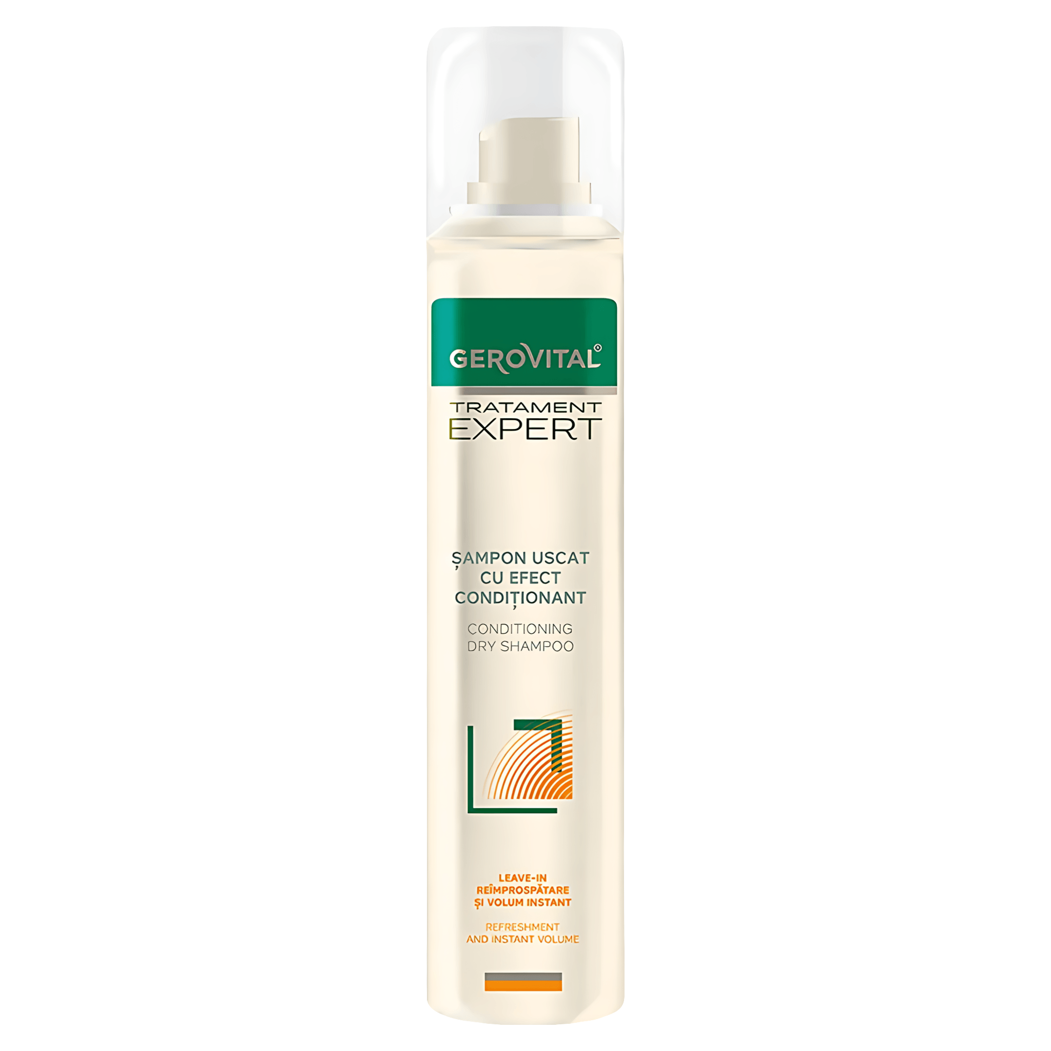 Sampon uscat Gerovital Tratament Expert cu efect conditionant, 200 ml