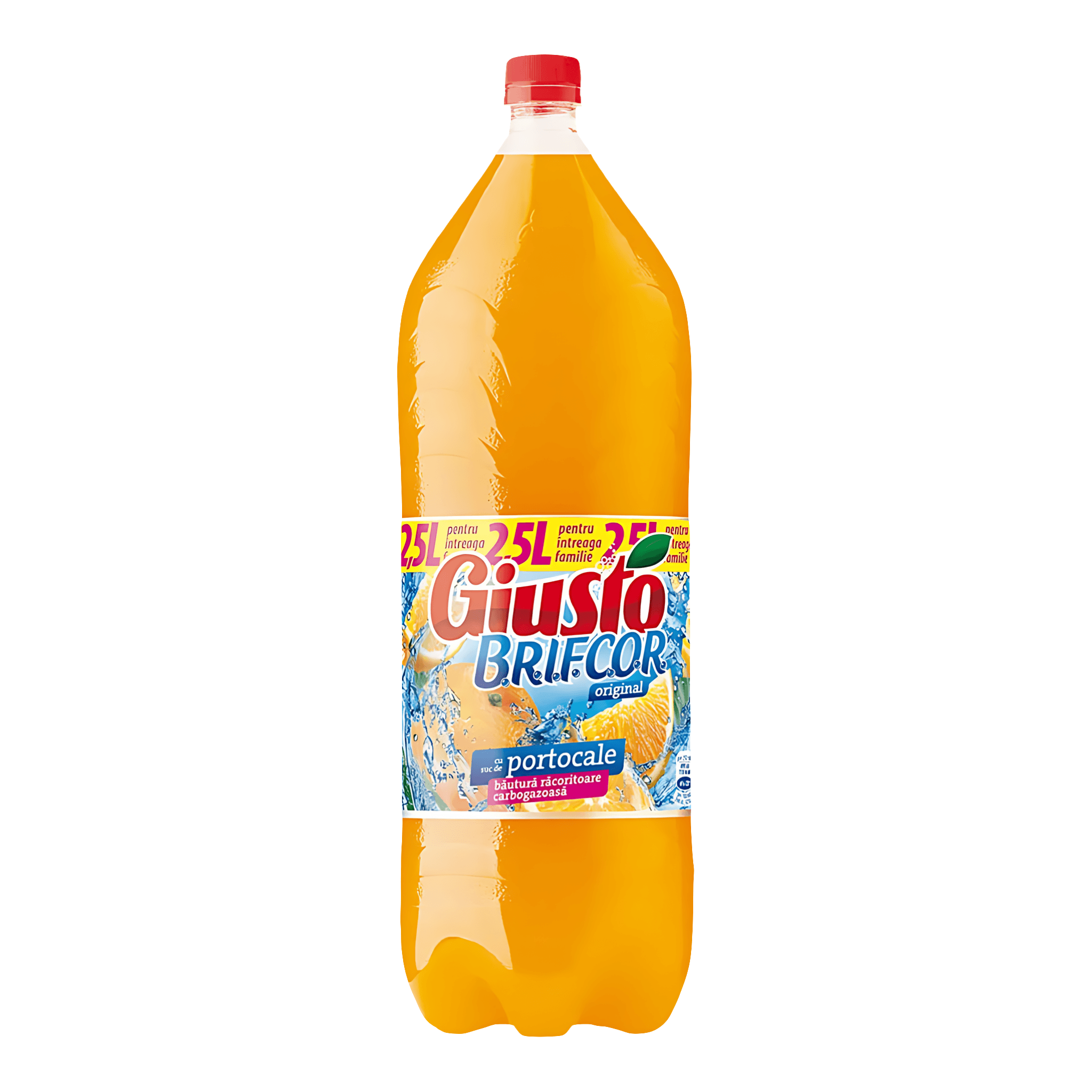 Bautura carbogazoasa Giusto Brifcor, 2.5 l