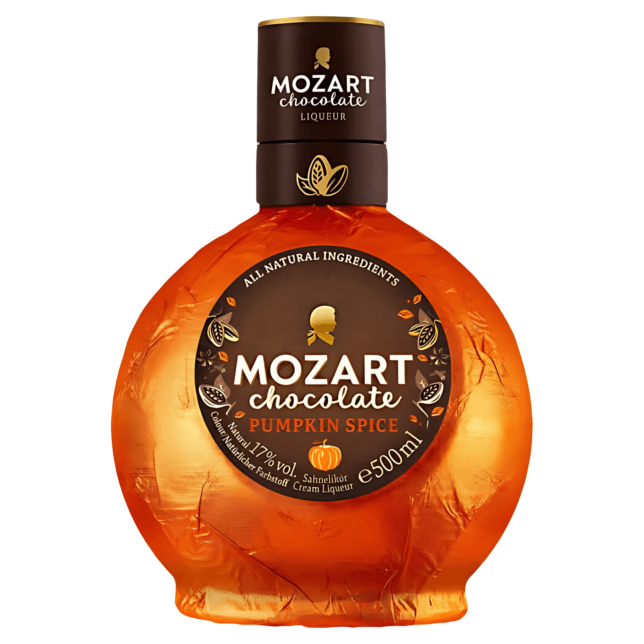 Lichior Mozart cu ciocolata si aroma de dovleac, 17% alcool, 0.5 l