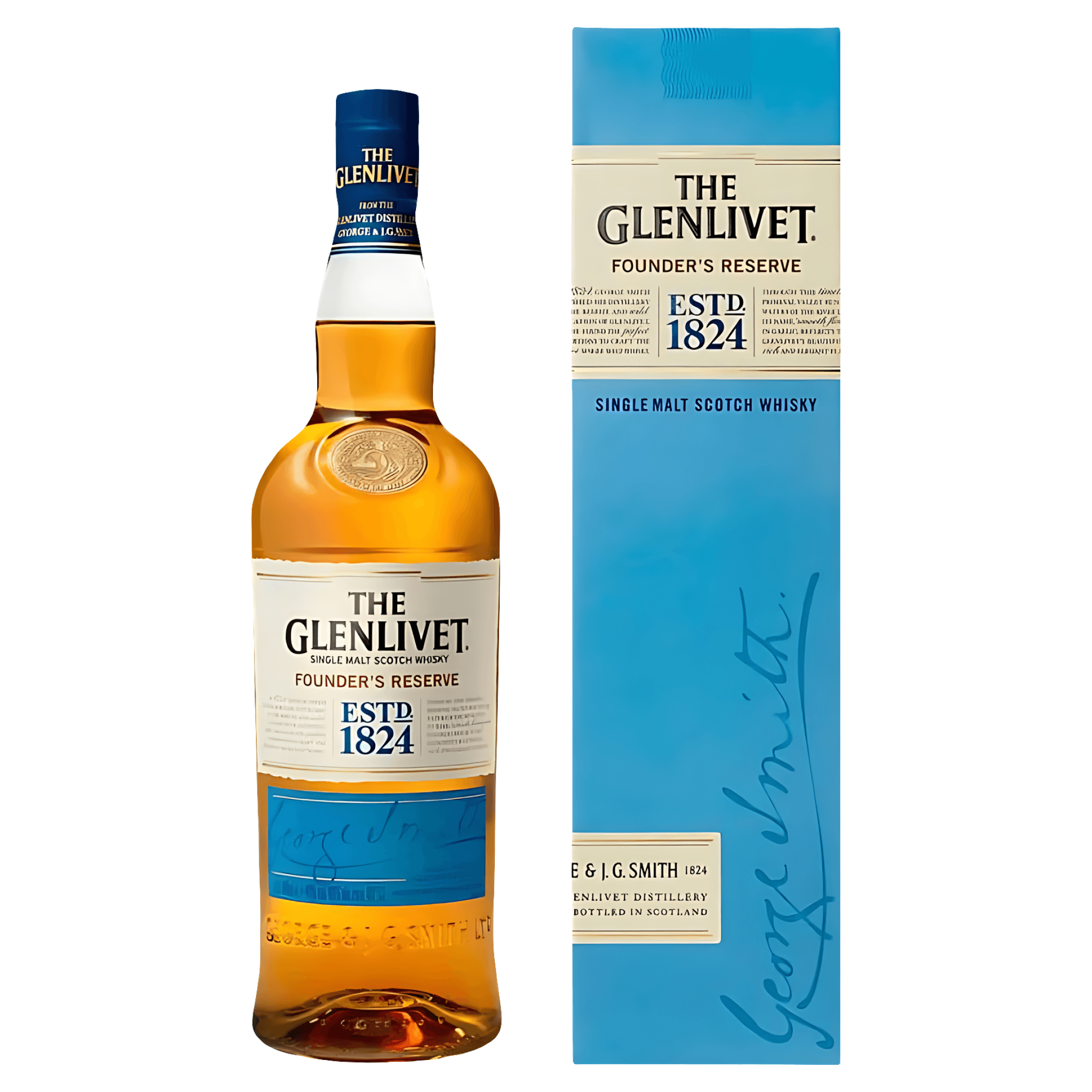 Whisky Single Malt The Glenlivet Founder's Reserve, alcool 40%, 0.7 l