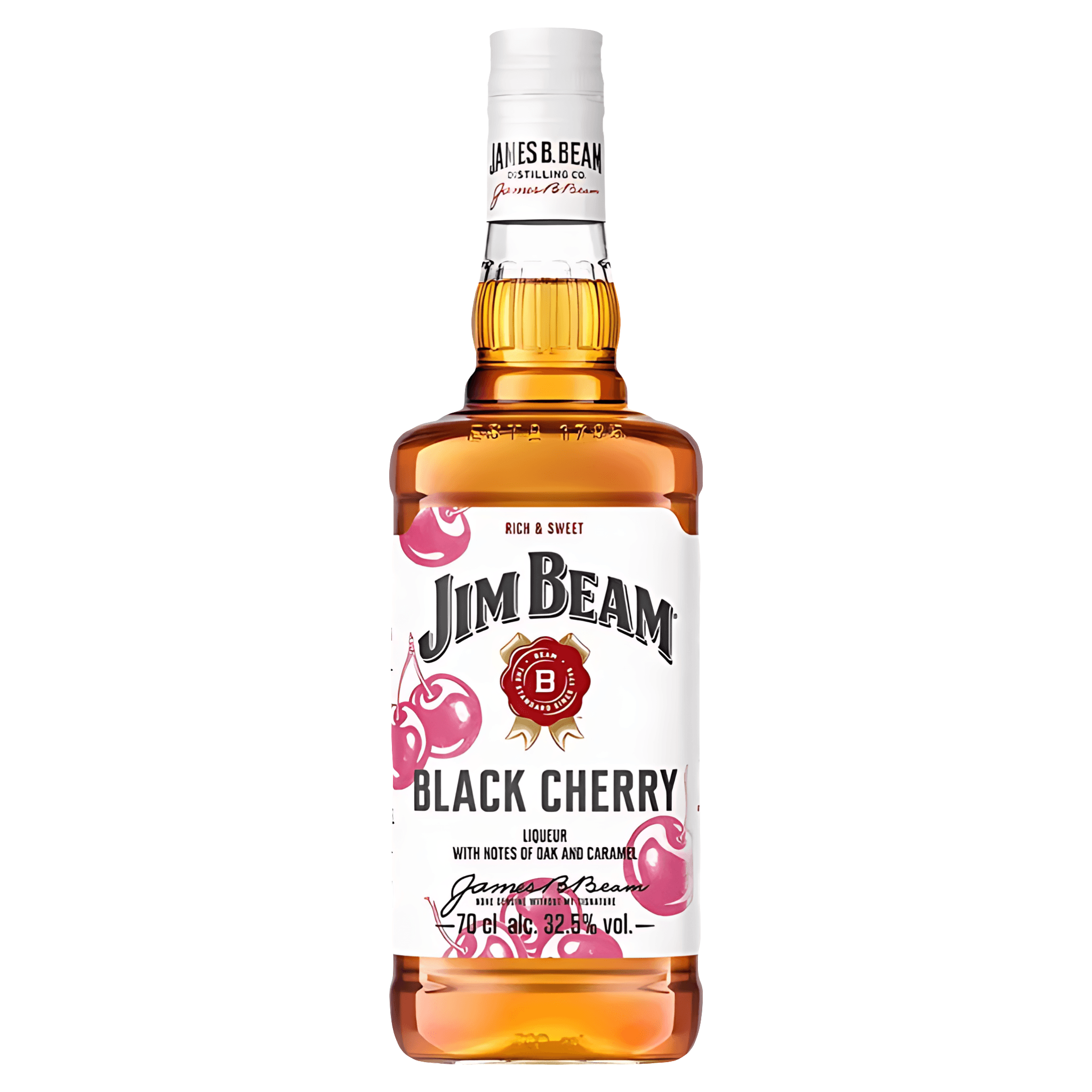 Lichior Jim Beam Black Cherry, alcool 32.5%, 0.7 l