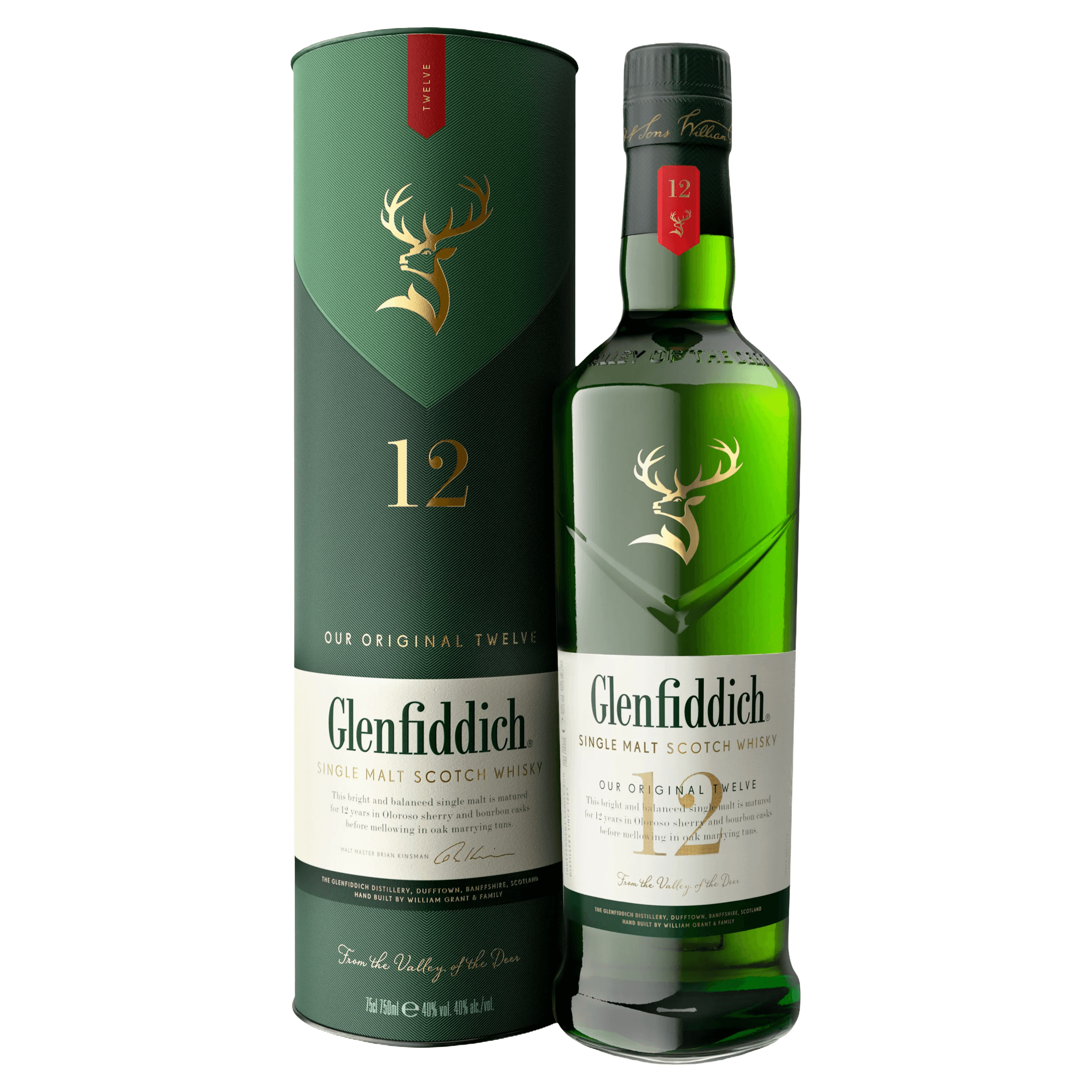 Whiskey single malt Glenfiddich, 12 ani, 0.7 l
