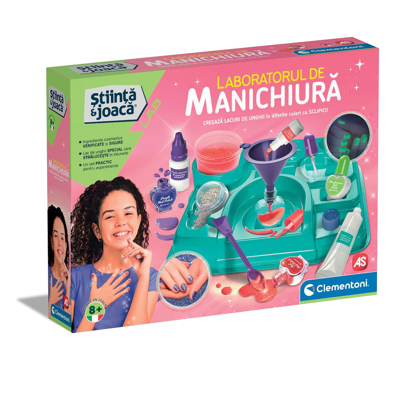 Joc educativ Stiinta si Joaca Laborator de manichiura