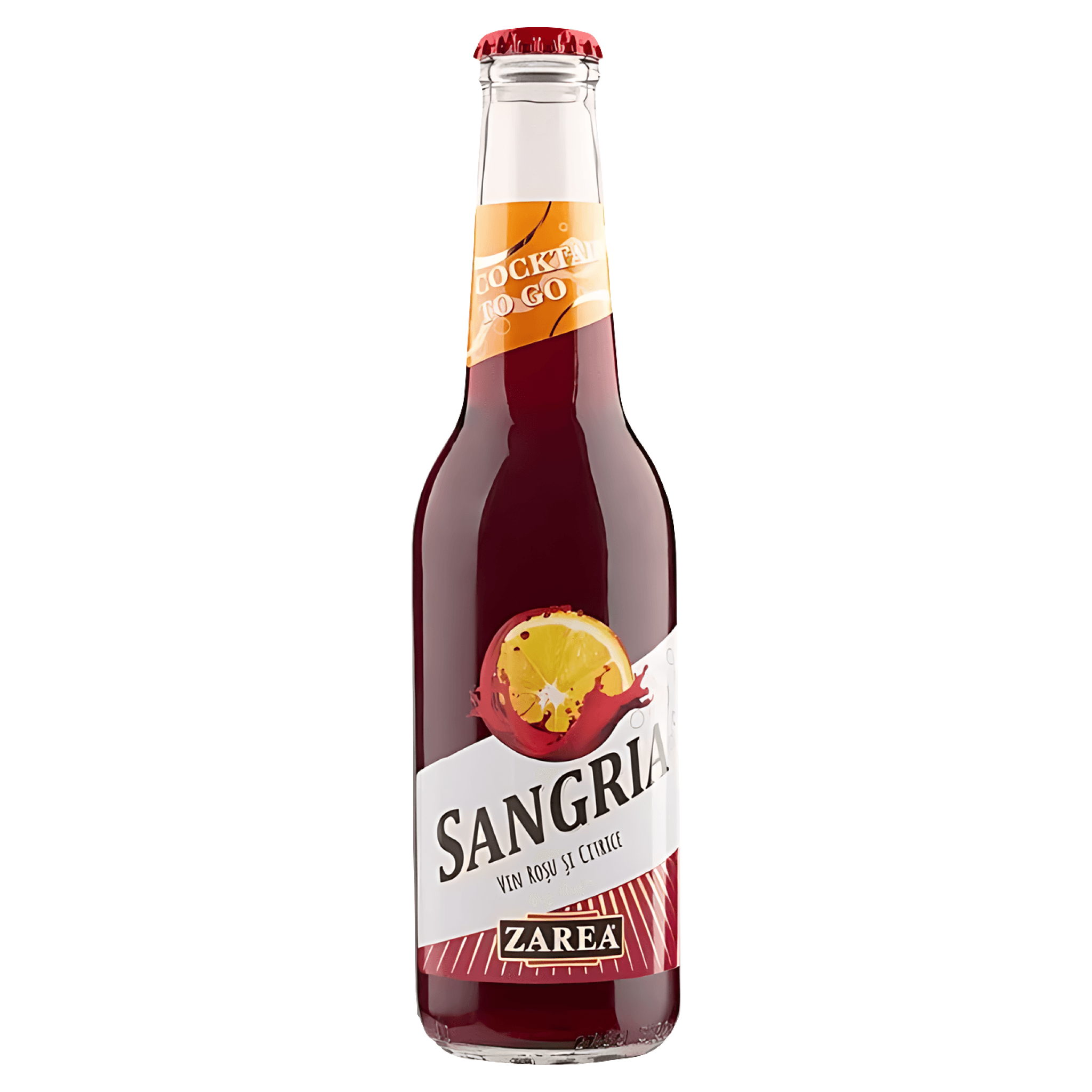 Cocktail cu vin rosu si citrice Zarea To Go Sangria, 0.275 l