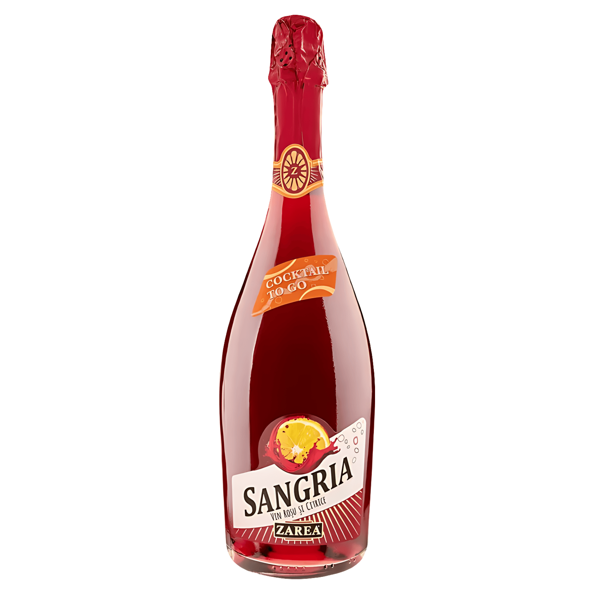 Cocktail cu vin rosu si citrice Zarea To Go Sangria, 0.75 l