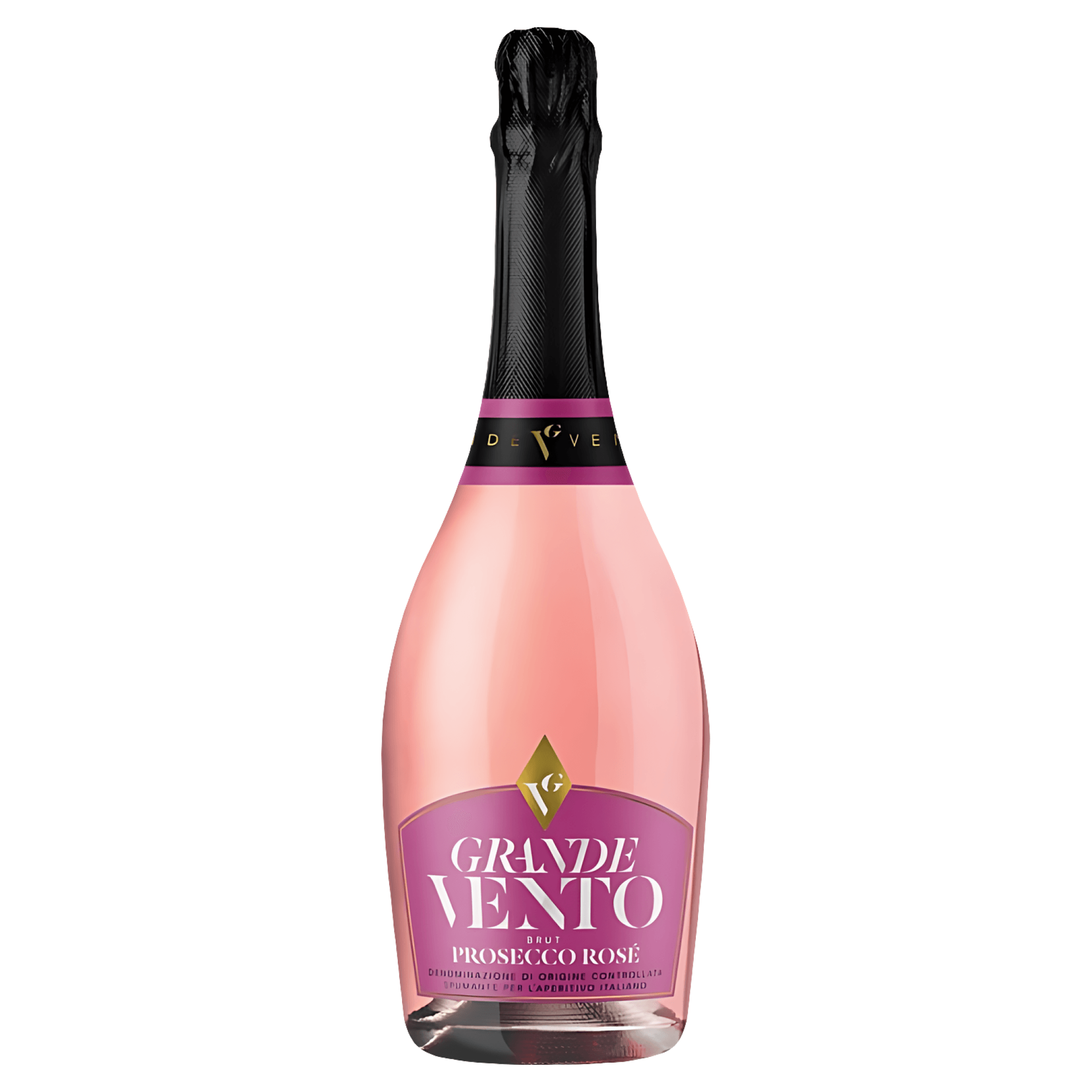 Prosecco Grande Vento rose, 0.75 l