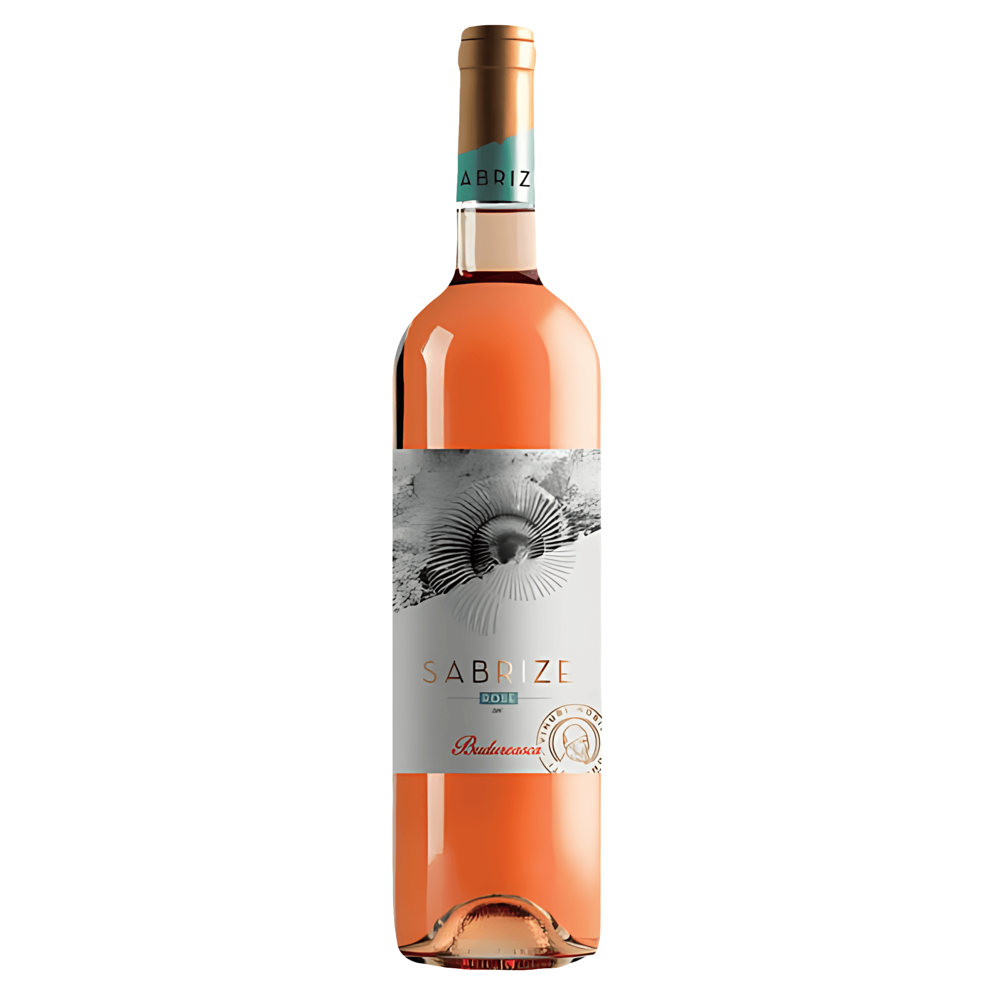 Vin rose sec Budureasca Sabrize, Cabernet Sauvignon si Merlot, 0.75 l