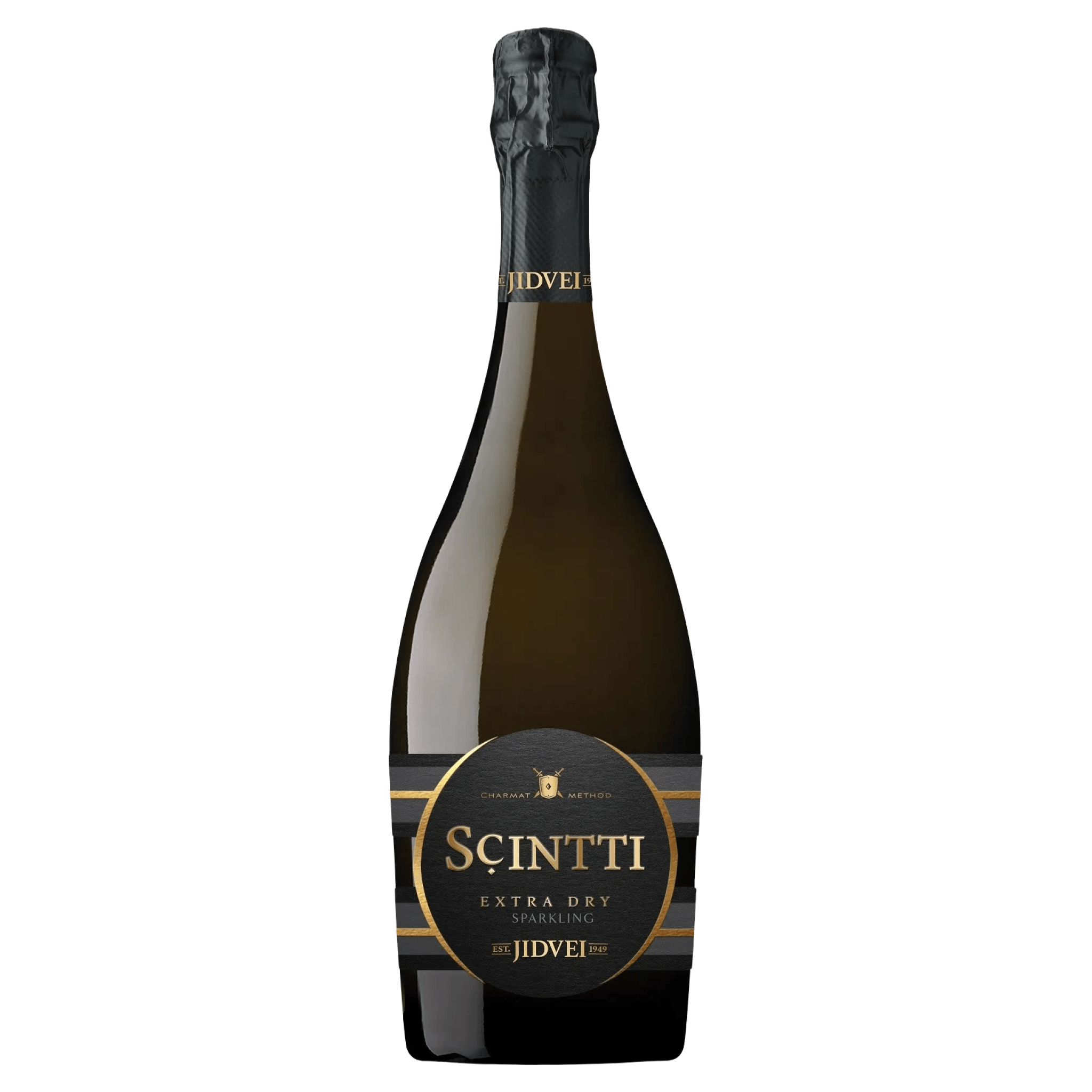 Vin spumant alb sec Jidvei Scintti Extra, Muscat Ottonel, 0.75 l