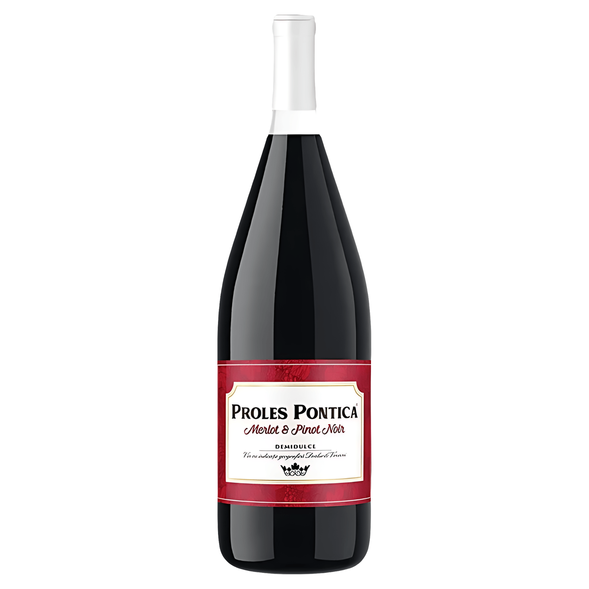 Vin rosu demidulce Beciul Domnesc Proles Pontica, Pinot Noir si Merlot, 1.5 l