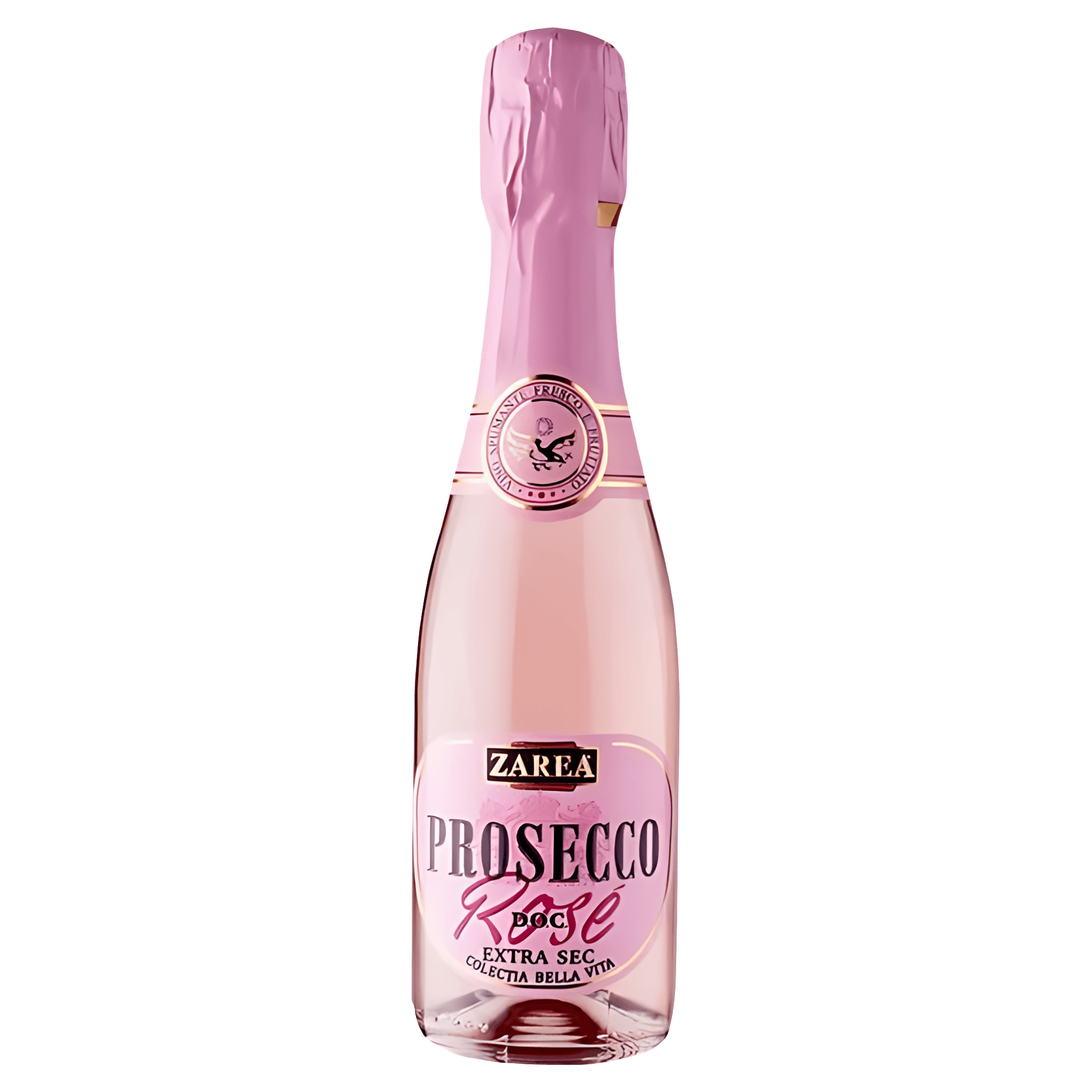 Prosecco rose extra sec Zarea Bella Vita D.O.C., 0.2 l