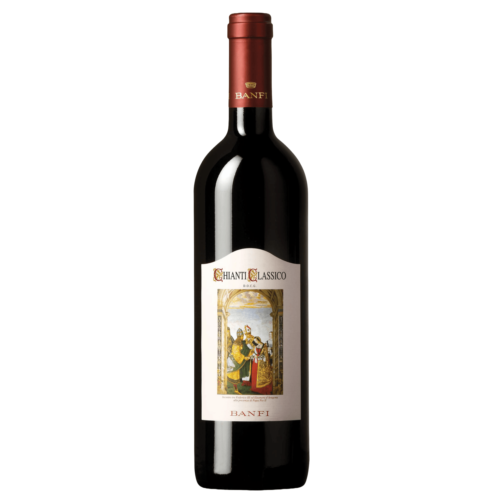 Vin rosu sec Banfi Chianti Classico D.O.C.G, Sangiovese, 0.75 l