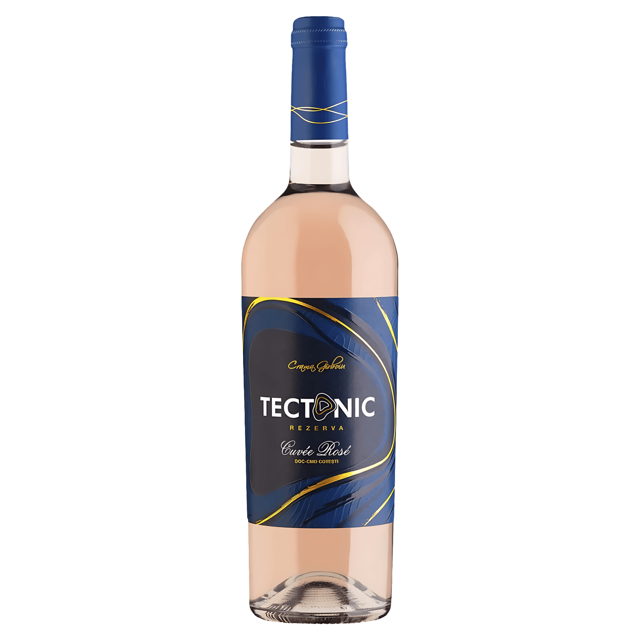 Vin rose sec Crama Girboiu Tectonic Rezerva, Merlot, 0.75 l