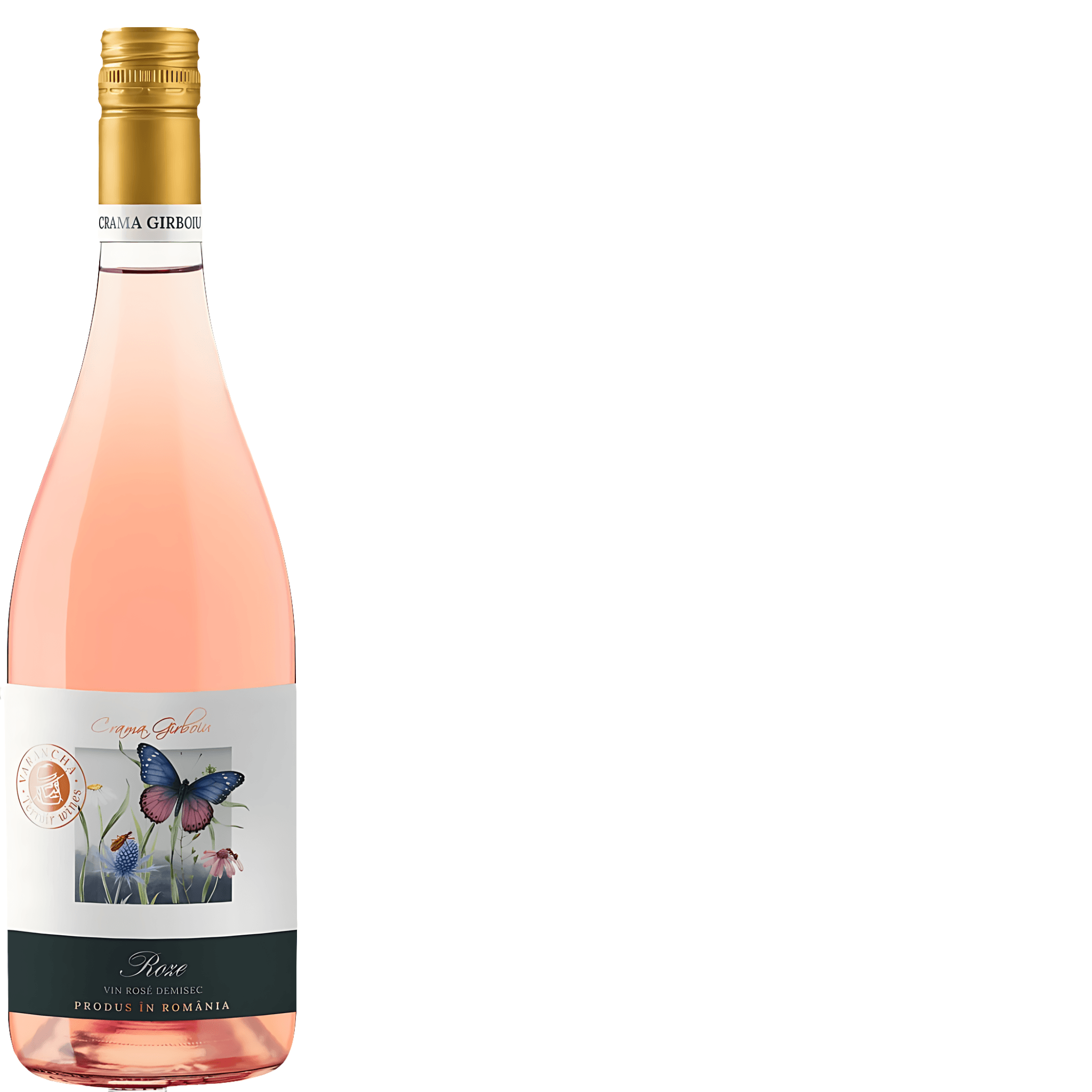 Vin rose demisec Varancha, 12% alcool, 0.75 l