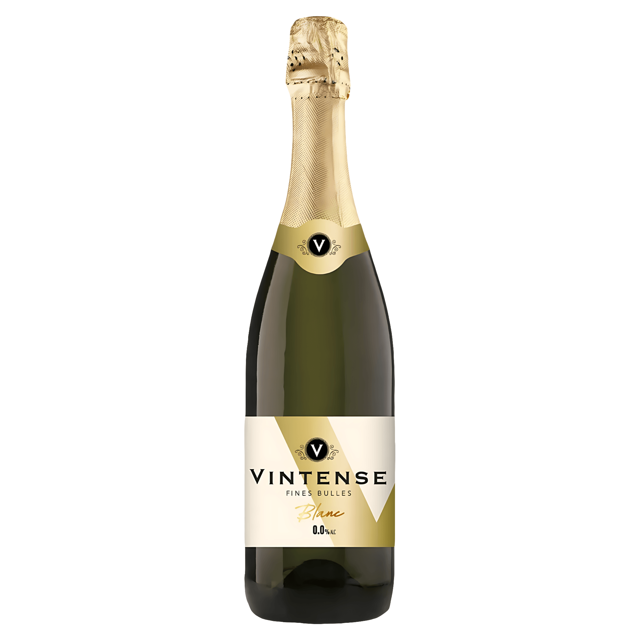 Bautura carbogazoasa fara alcool Vintense Blanc, 0.75 l