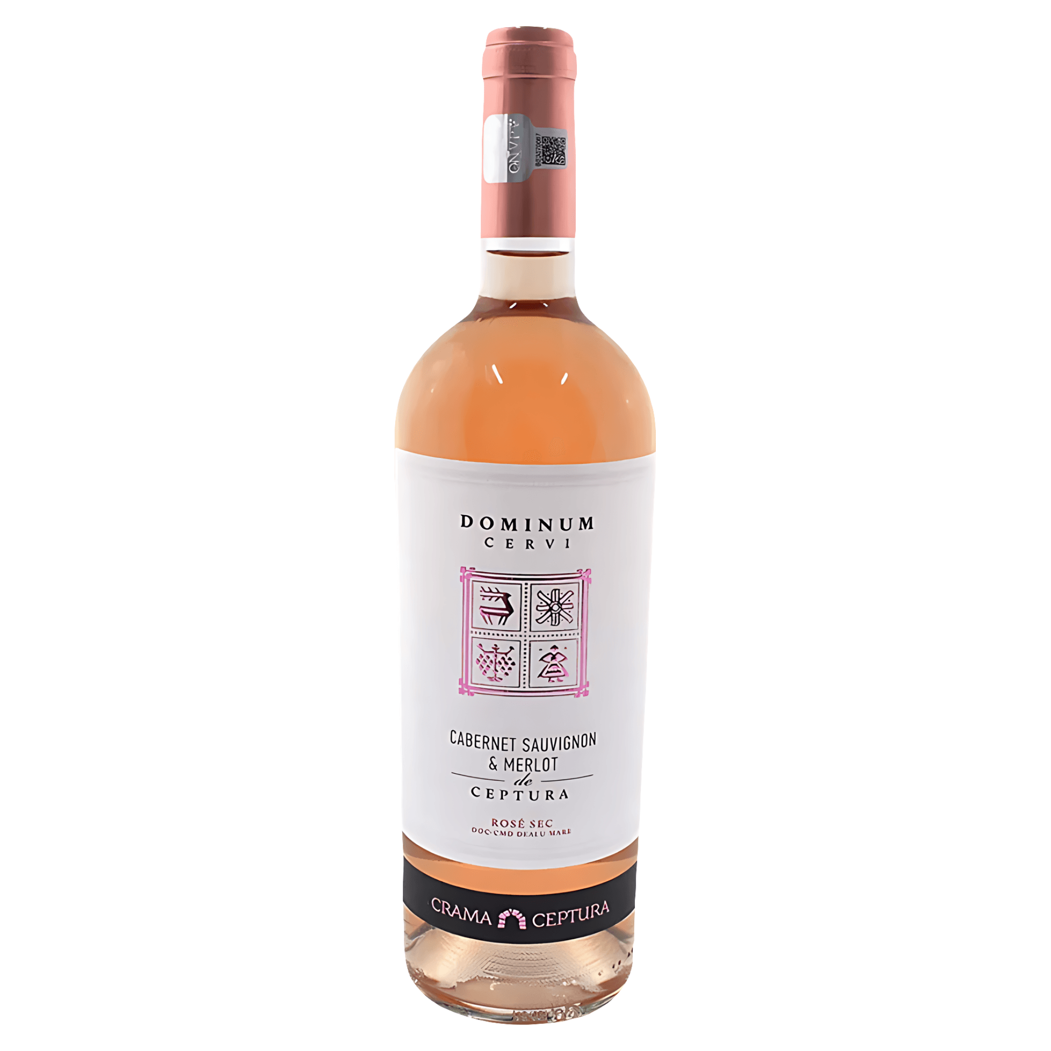 Vin rose sec Ceptura Dominum Cabernet Sauvignon & Merlot, 13%, 0.75 l